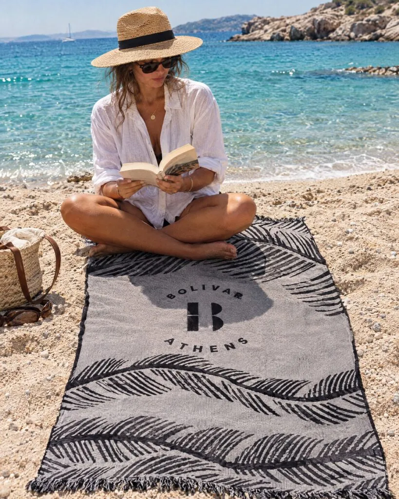 Πετσέτα θαλάσσης με τύπωμα – Bolivar Beach Bar