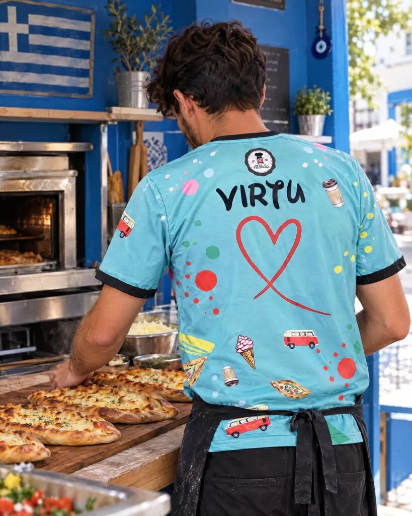 Sublimation t-shirt προσωπικού – Virtu