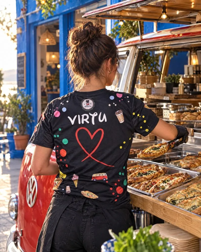 Sublimation t-shirt προσωπικού – Virtu