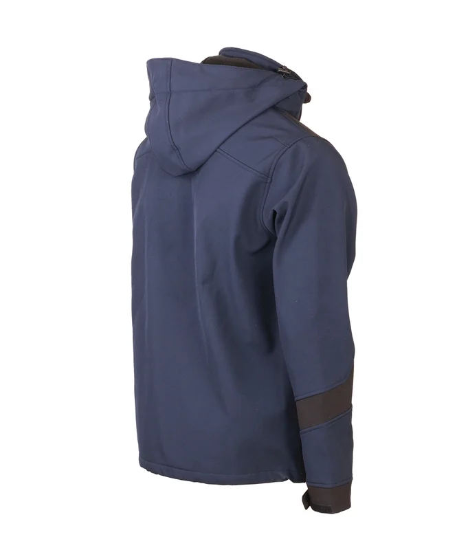 Μπουφάν softshell sport 3 layers με κουκούλα