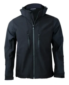 Μπουφάν softshell sport 3 layers με κουκούλα