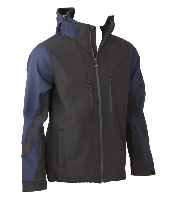 Μπουφάν softshell sport 3 layers με κουκούλα