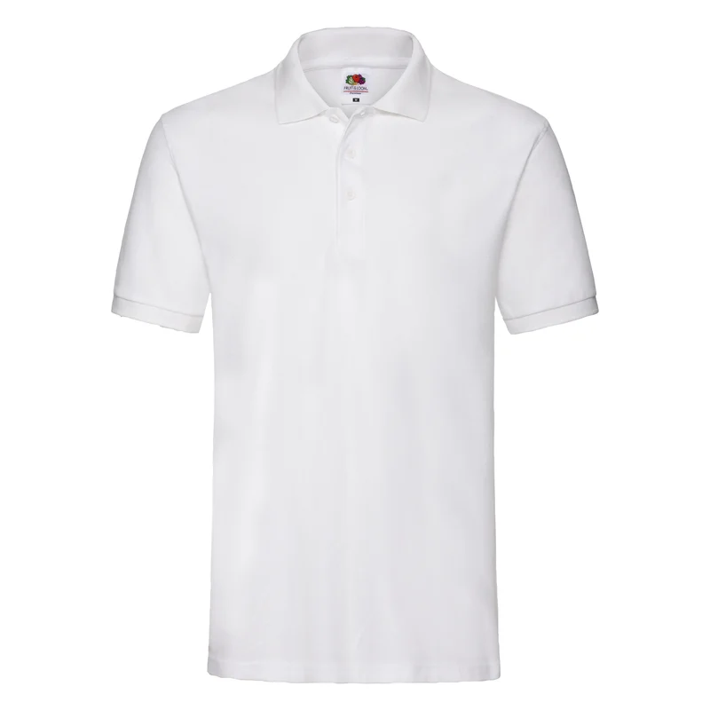 Ανδρικό Polo PREMIUM 180 WHITE 3XL