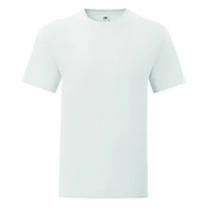 Ανδρικό μπλουζάκι ICONIC 150T slim fit WHITE