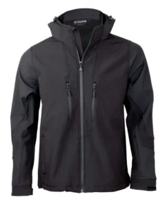 Μπουφάν softshell sport 3 layers με κουκούλα