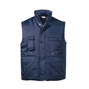 Γιλέκο υφασμάτινο με επένδυση OVERSIZE