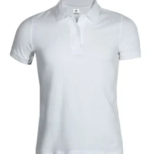 Γυναικεία Polo  200gr WHITE 100%COTTON