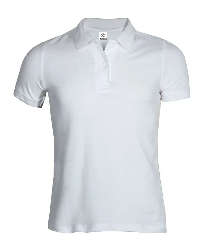 Γυναικεία Polo  200gr WHITE 100%COTTON