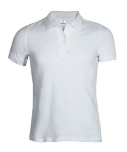 Γυναικεία Polo  200gr WHITE 100%COTTON