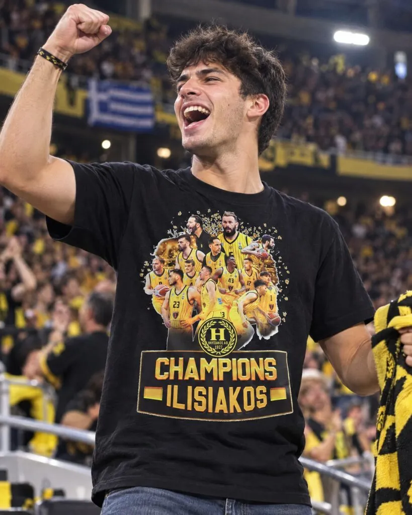 T-shirt πρωταθλητών – Ilisiakos