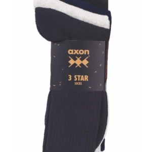 Κάλτσες 3-STAR Tricolore BLACK/NAVY BLUE/LIGHT GREY