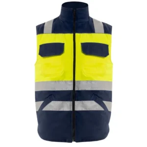 Αμάνικο μπουφάν BRIGHTON HI-VIS BOTTLE GREEN/FLUOR YELLOW