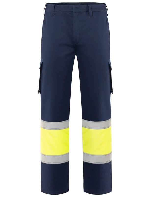 Παντελόνι PYRO-V ROYAL BLUE/FLUOR YELLOW